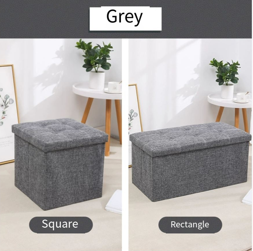 Foldable Storage Cube With Lid  11.75in x 11.75in x 11.75in