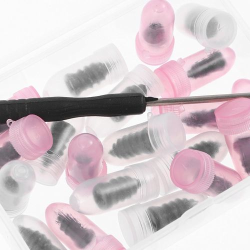 Milisten 1 Set Tire Screw Nail for Tire Repair Soft Rubber Mushroom Plug Easy to Use