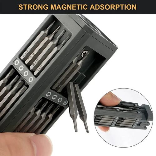 Screwdriver Set Precision Magnetic Screw Driver Bits 43 in 1 Mini Repair Tool for Home Appliances Phone Watches 240219