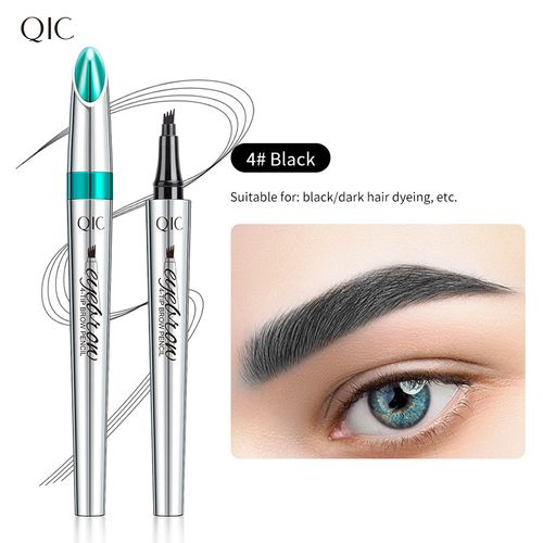 Eyebrow Pencil Eyebrow Microblading Pen - Eye Makeup Eyebrow Pen Micro 4 Point Brow Pen Lift & Snatch Eyebrow Microblading Pen Long-Lasting Waterproof Natural Eyebrow Hair