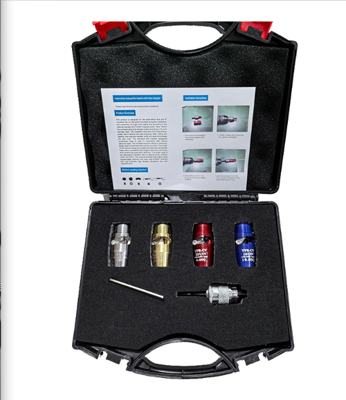 Multi-function Electric Wire Stripper Tool Kit for Electricians Quick Efficient Wire Stripping Durable Construction for Soft Hard Complete Set