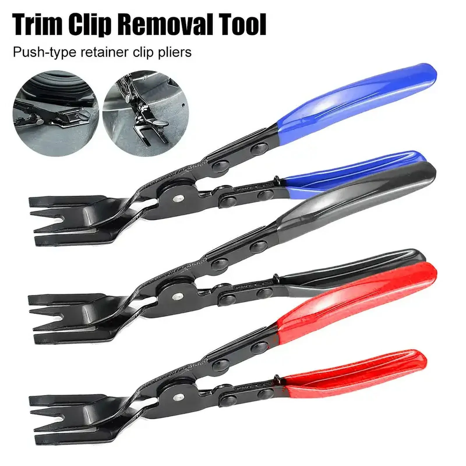 Car Headlight Repair Tool Kit - Trim Clip Removal Pliers, Door Panel Fascia Dash Upholstery Remover