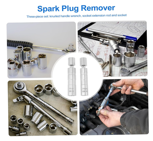 Spark Plug Removal Tool Magnetic Socket Car Repair Wrench Spark Plug Spanner