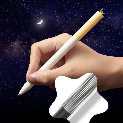 Kaco FIRST Gel Pens Cute Stationery Black Ink, 0.7 mm Medium Point, Aesthetic Cute Star Pens for Journaling (3 Bright Colors)
