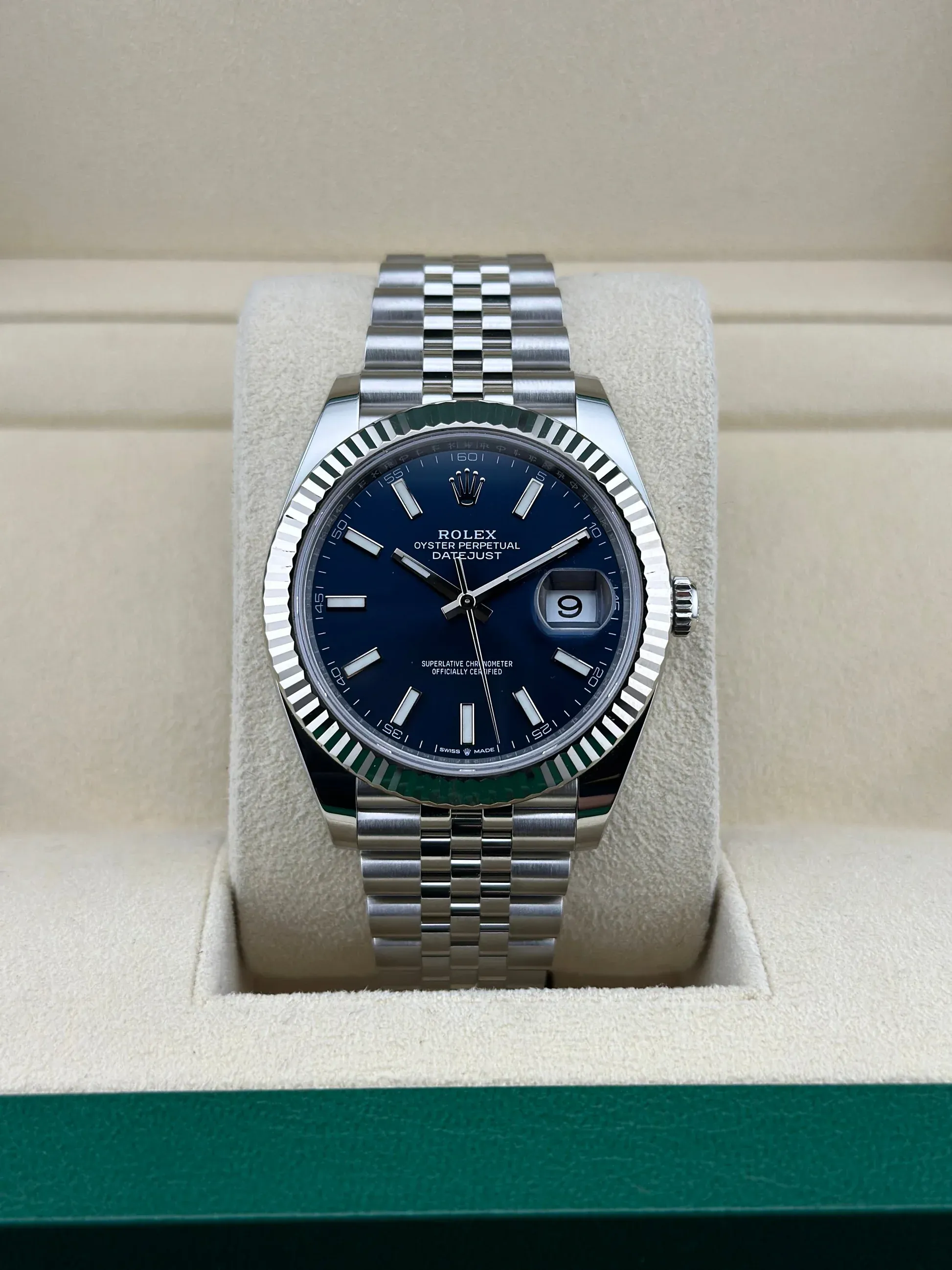 Rolex Datejust 41 Blau | Jubilee  | NEU | CH