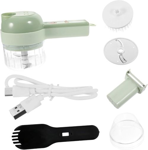 1set Vegetable Cutter Garlic Masher Convenient Kitchen Food Slicer for Home Hotel and Supermarket Use and Easy to Clean