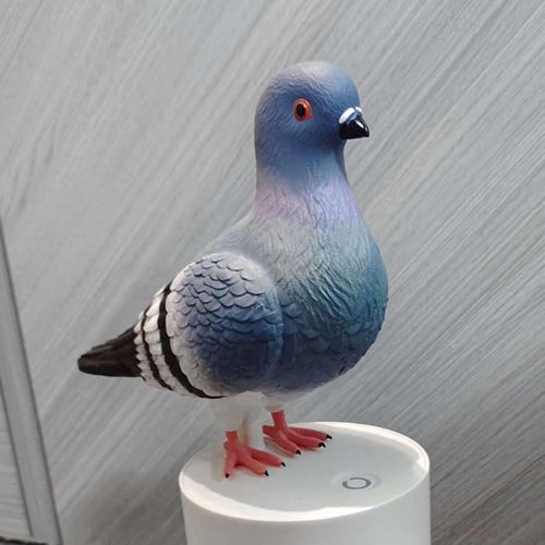 Zunate Automatic Touchless Foaming Soap Dispenser, Bird Shape, Blue, Countertop Soap Dispenser