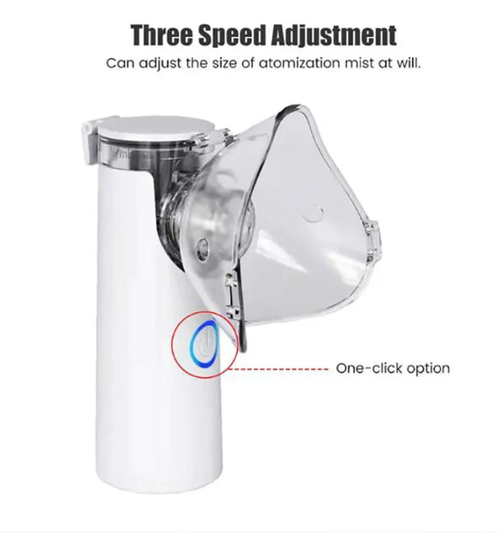 Portable Mesh Nebulizer - Efficient Respiratory Relief Anywhere, Anytime