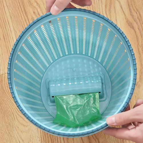 Currently unavailable. We don't know when or if this item will be back in stock.  Delivering to Los Angeles 90017 - Update location Add to List  Click to see full view         Ask Rufus  Is it easy to empty?   Can it be used in a car?   Does it have a lid?   Ask something else Trashcan Trash Can, Round Hollow Waste Paper Basket, Trash Can, Trash Storage Bedroom, Room Guest, Hall Trash Can (23cm*29cm High) (Size : Medium)