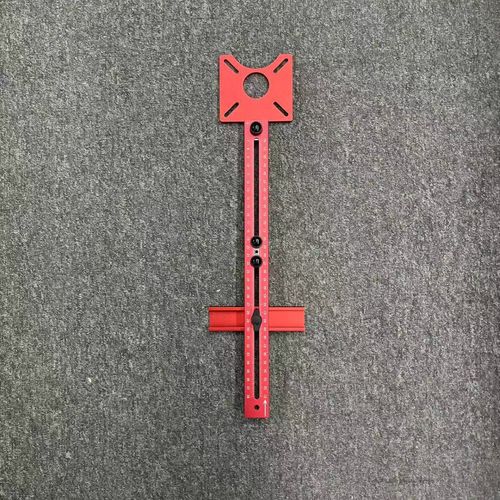 4 in 1 Router Groove Holder Adjustable Cabinet Template Tool Aluminum Insert Plate fo