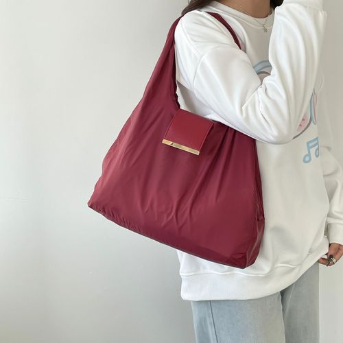 Keote — Keychain Tote  Similar style Ins backpack with keychain storage, large capacity eco-friendly and convenient shopping bag, hanging accessory bag, accessory bag