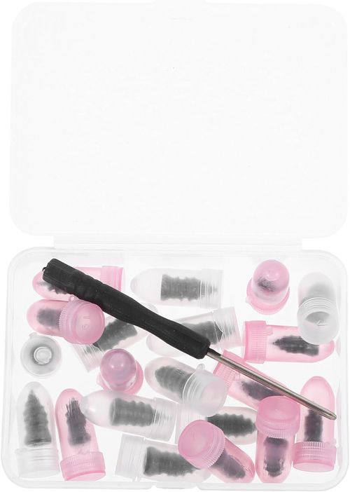 Milisten 1 Set Tire Screw Nail for Tire Repair Soft Rubber Mushroom Plug Easy to Use