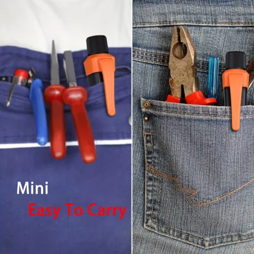 Voltage Tester,T‑02A ABS Non Contact Voltage Tester with Infrared Pointing Function for Power Supply Overhaul