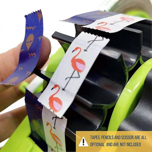 Multi-roll Semi-automatic Desk Tape Dispenser - Cut Multiple