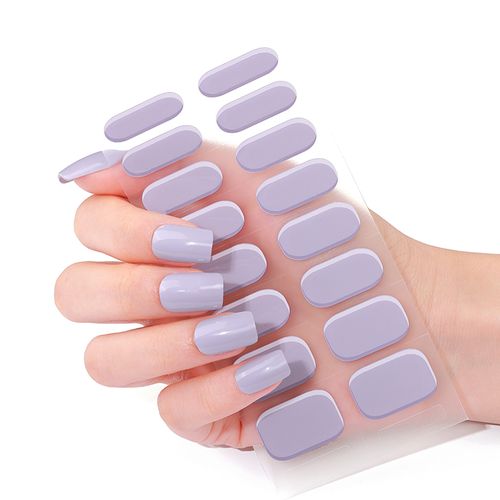 Orchid Semi-cured Gel Nails Sticker Kit (32 stickers)
