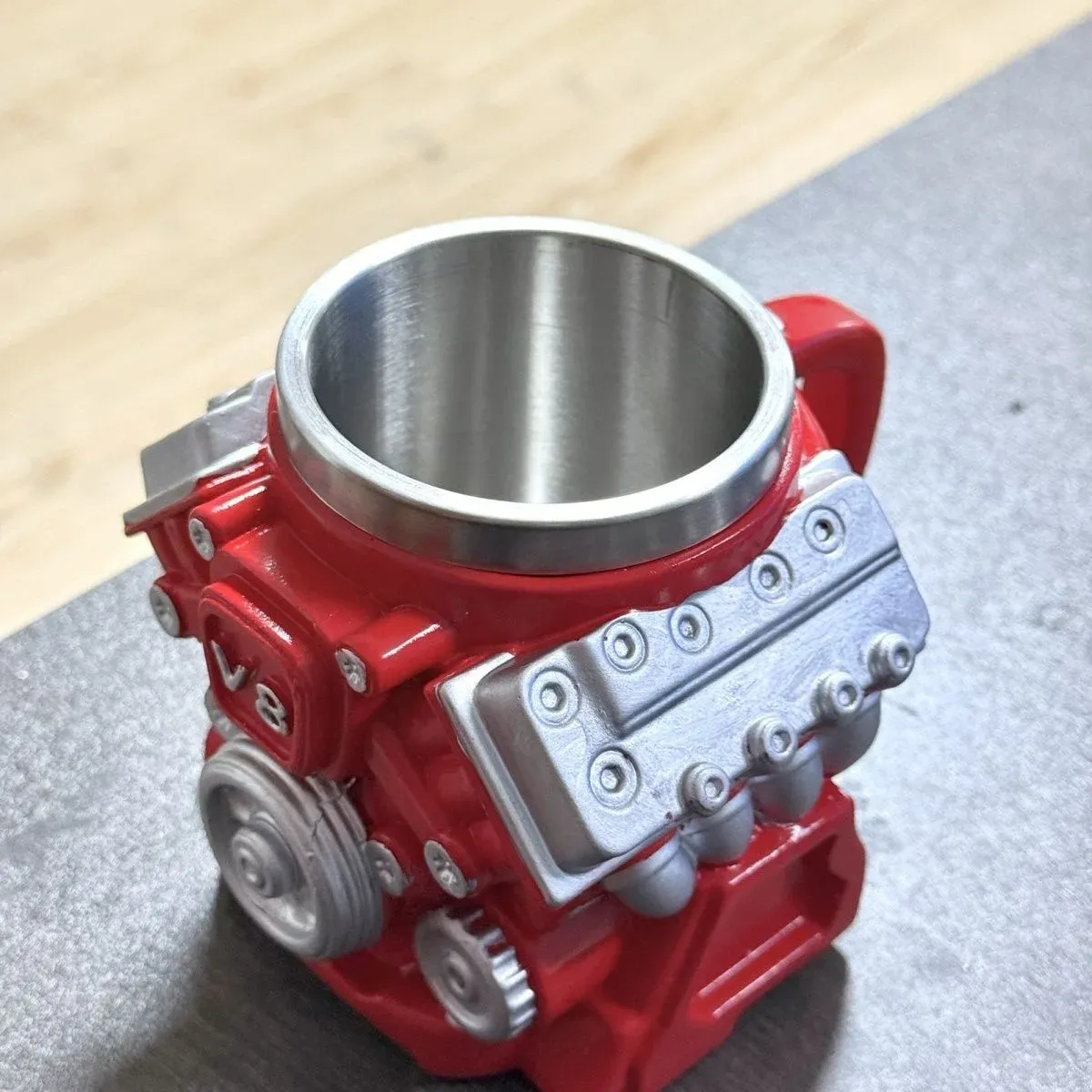 V8 V6 Engine Model Coffee Mug