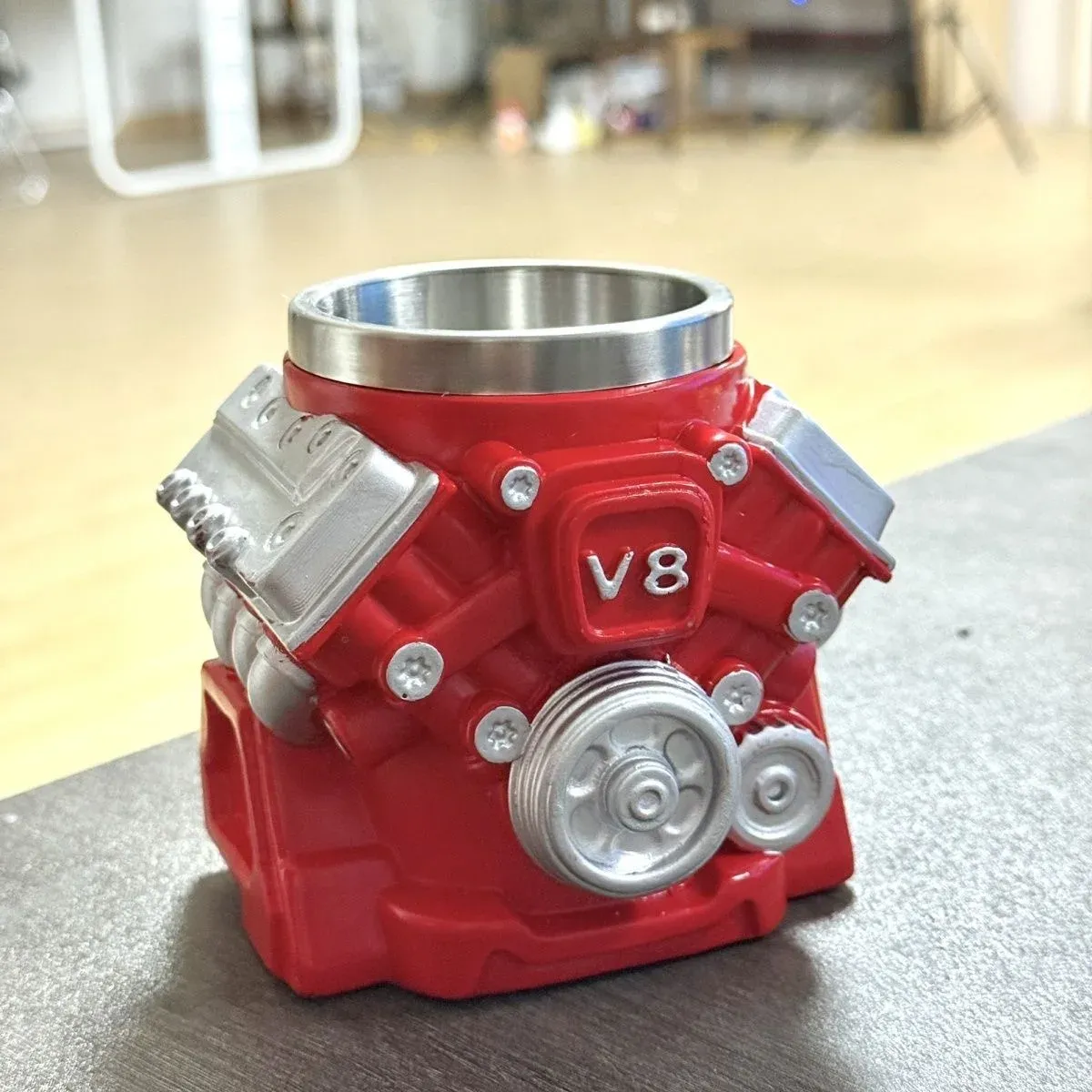 V8 V6 Engine Model Coffee Mug