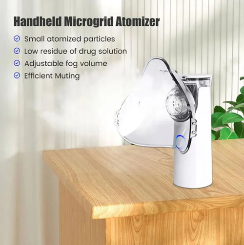 Portable Mesh Nebulizer - Efficient Respiratory Relief Anywhere, Anytime
