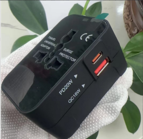 Multi-Function Conversion Socket GaN Fast Charging Global Travel Plug Converter with Fuse