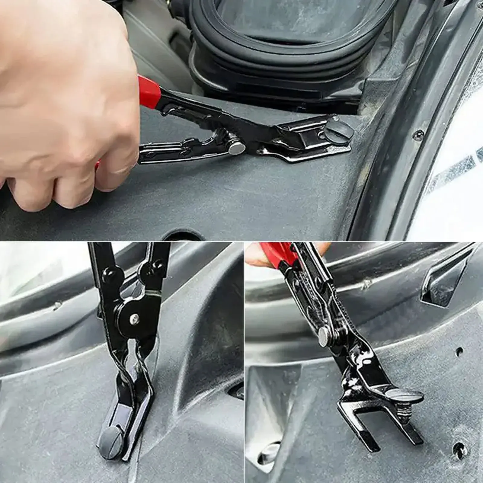 Car Headlight Repair Tool Kit - Trim Clip Removal Pliers, Door Panel Fascia Dash Upholstery Remover