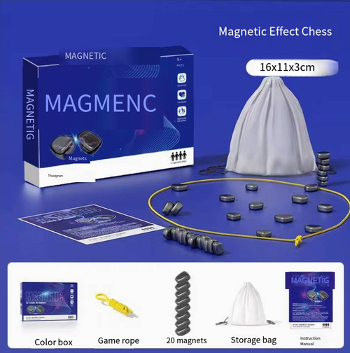 Fun Magnetic Chess Game with Rope