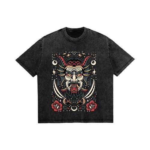 This eye-catching graphic T-shirt draws inspiration from street-style aesthetics. Featuring a graphic print on the front and a logo on the back, it skillfully blends bold typography with a retro athletic vibe. Crafted from premium fabric, it offers a soft feel and ensures comfortable everyday wear.