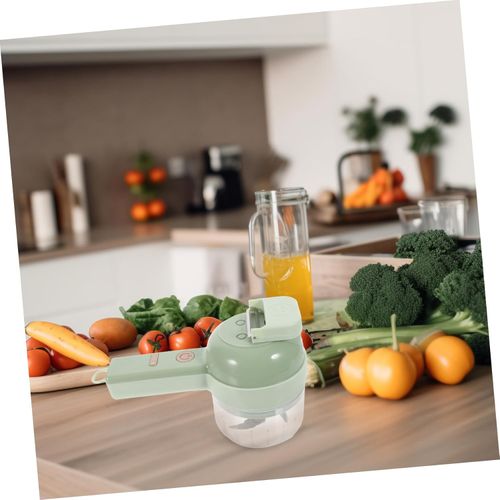 1set Vegetable Cutter Garlic Masher Convenient Kitchen Food Slicer for Home Hotel and Supermarket Use and Easy to Clean