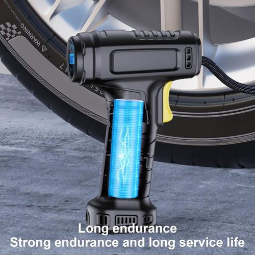Multifunctional Car Air Compressor And Tire Inflator With Presets Pressure Feature For Safe Driving