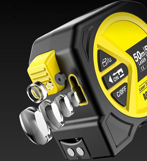 Digital Laser Tape Measure,131ft Laser Distance & 16ft Tape Measure 2 in 1 Laser Measurement, Area, Volume Laser Measure for Construction DIY Woodworker