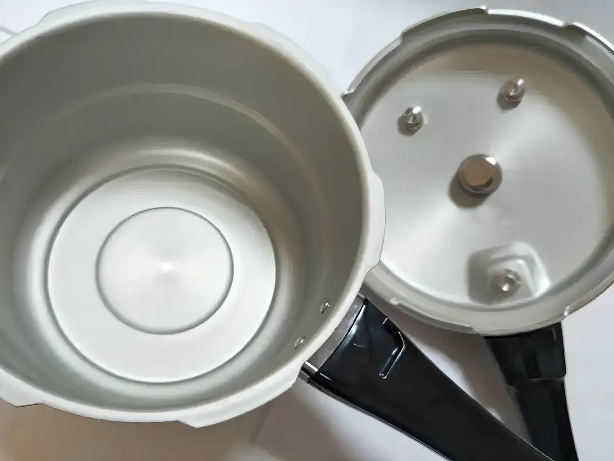 Olla A Presión 18-24 Cm De 7 Litros Resistente Aluminio Color Gris