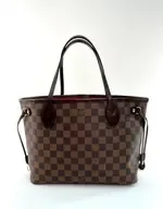 Louis Vuitton Louis Vuitton Damier Ebene Canvas Neverfull PM Ba