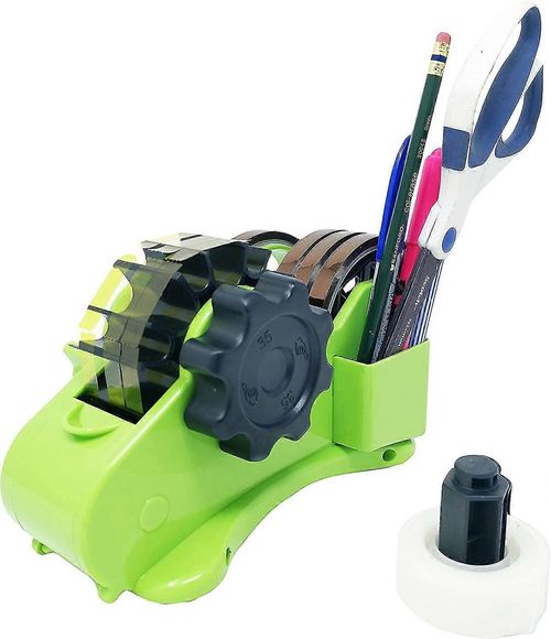 Multi-roll Semi-automatic Desk Tape Dispenser - Cut Multiple