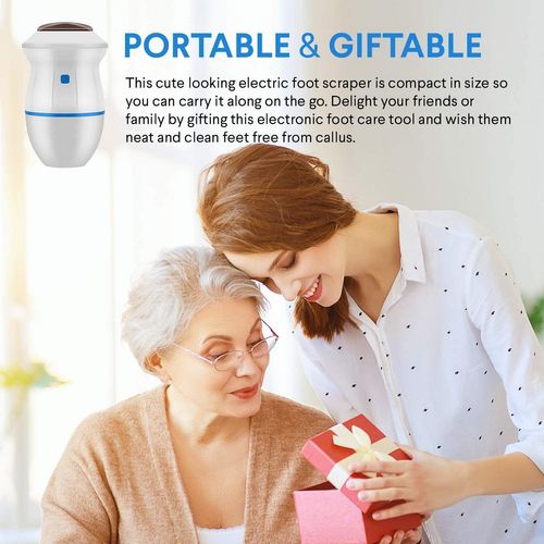 Rechargeable Electric Foot Callus Remover, Foot Grinder Pedicure Tool For Dead & Hard Cracked Dry Skin (Foot File)