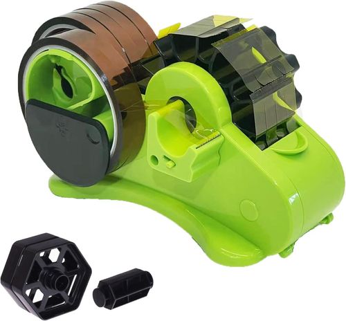 Multi-roll Semi-automatic Desk Tape Dispenser - Cut Multiple