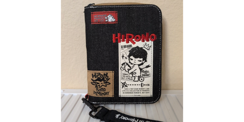 Ono Echo peripherals same style passport wallet integrated Japanese ID storage canvas zipper travel good card holder