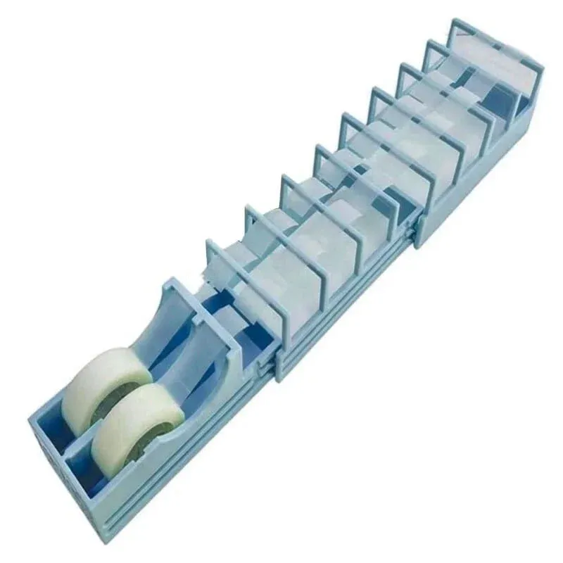 Tape Dispenser with 18 Strip Roller, Ideal for Crafting, Office Use
