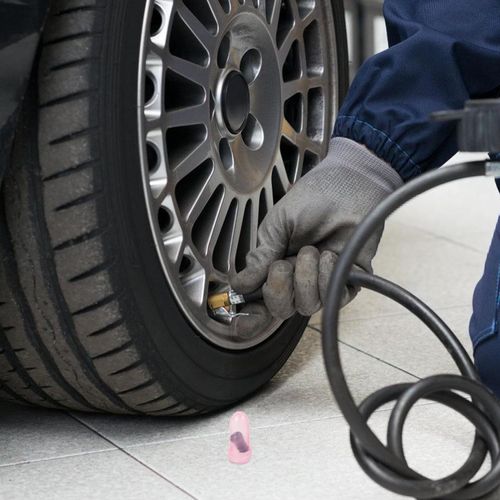 Milisten 1 Set Tire Screw Nail for Tire Repair Soft Rubber Mushroom Plug Easy to Use