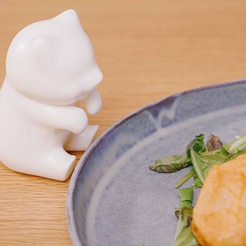 Innovative Mini-Robot - For Cooling Hot Drinks and Food (Two Blowing Modes), 3.14 inch Mini Cooler, Cat-Shaped Kitchen Gadget, Works with All Kinds of Dishware, Waterproof & Rechargeable