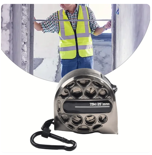 Heavy Duty Metric Ruler Impact Tape Measure Wear-Resistant For Daily Use