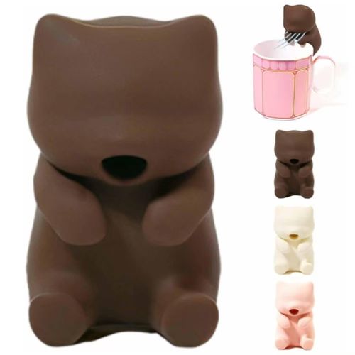 Innovative Mini-Robot - For Cooling Hot Drinks and Food (Two Blowing Modes), 3.14 inch Mini Cooler, Cat-Shaped Kitchen Gadget, Works with All Kinds of Dishware, Waterproof & Rechargeable