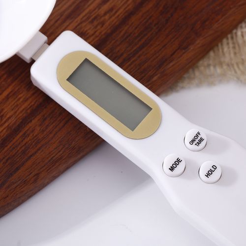 Electronic Spoon Scale Measuring Spoon, with LCD Display, High Accuracy & Detachable Design, for Solid and Liquid Ingredients