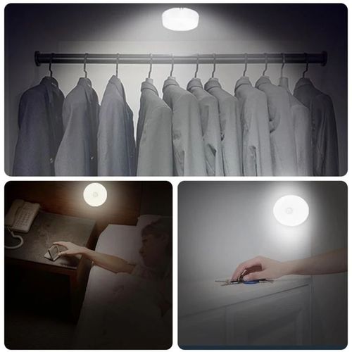 Rechargeable Indoor Motion Sensor Light | LED Night Light for Bedrooms, Stairs, & More
