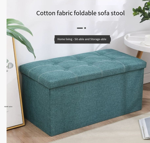 Foldable Storage Cube With Lid  11.75in x 11.75in x 11.75in