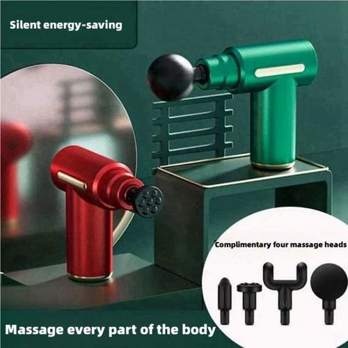 Professional Fascia Gun Fitness Coach Recommended Massage Gun Small Multifunctional Massage Gun Muscle Relaxation Electric Massager Multi functional Fitness Slimming and Back Massage Mini Massage Gun