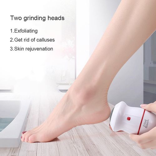 Rechargeable Electric Foot Callus Remover, Foot Grinder Pedicure Tool For Dead & Hard Cracked Dry Skin (Foot File)