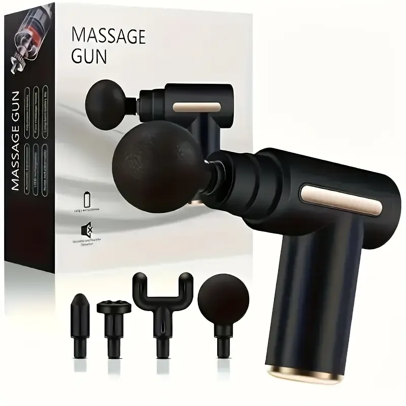 Professional Fascia Gun Fitness Coach Recommended Massage Gun Small Multifunctional Massage Gun Muscle Relaxation Electric Massager Multi functional Fitness Slimming and Back Massage Mini Massage Gun