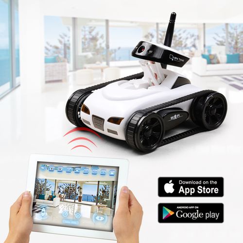 Mantavision Underwater Drone, Bionic Design, Focusing On Correction,Wireless Connectivity, Smart App Control, Real-Time Image Transmission, Suitable For Underwater Exploration,RC Camera Tank FPV WIFI Real-time Quality Mini RC Car - HD Camera Video Remote Control Robot Car Intelligent APP Wireless Toys