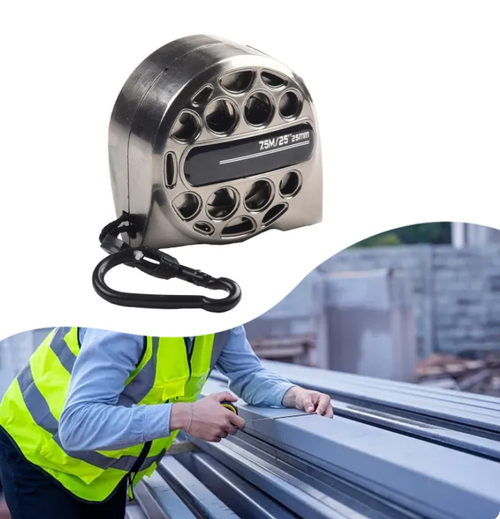 Heavy Duty Metric Ruler Impact Tape Measure Wear-Resistant For Daily Use