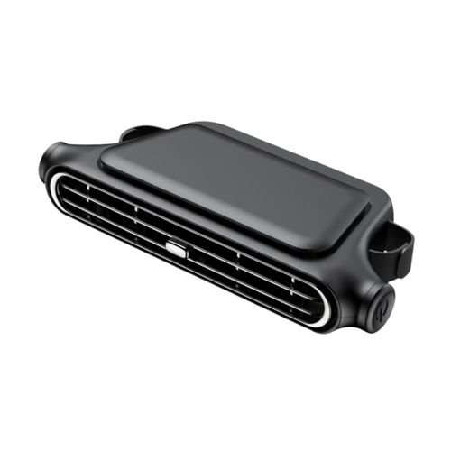 New Car Rear-Seat Cooling Fan with Built-in Fragrance — A Mini, Portable USB Fan for the Backseat (Also Suitable for Office Environments). Features 3 Adjustable Wind Speeds and is Compatible with All Vehicle Types (Sedans, SUVs, Vans, RVs, Trucks, etc.).