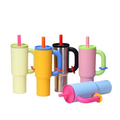 40oz car bottle with large capacity peach